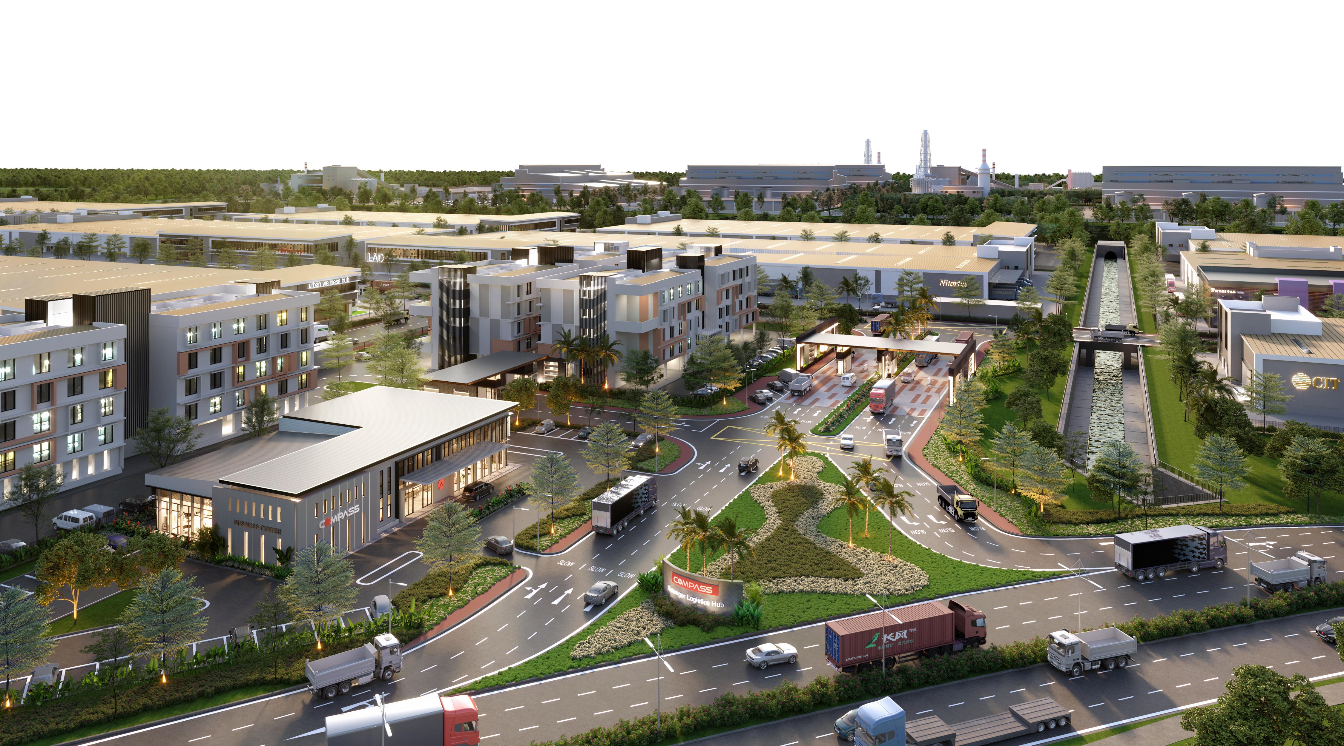 哥打斯里冷岳城镇（Kota Seri Langat）新兴工业园