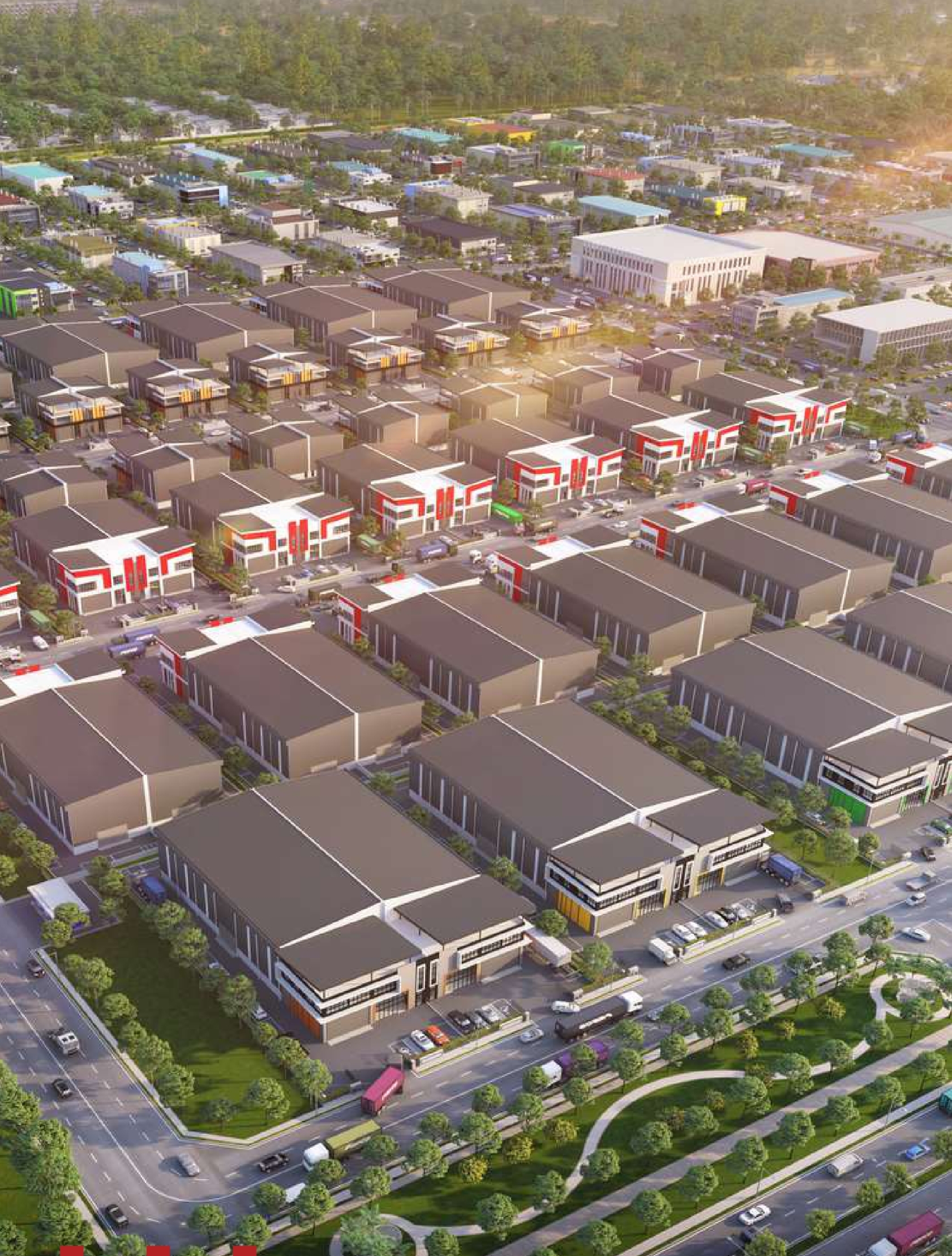 超过260英亩的仁嘉隆新工业园引领城镇变革