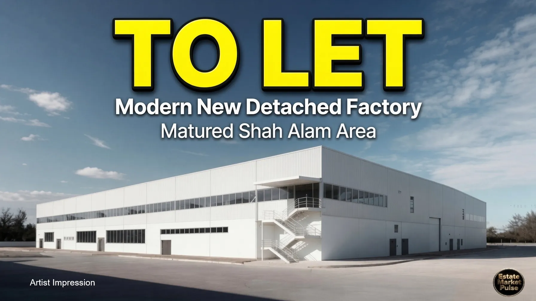 New Warehouse for Rent in Shah Alam | Near Port Klang